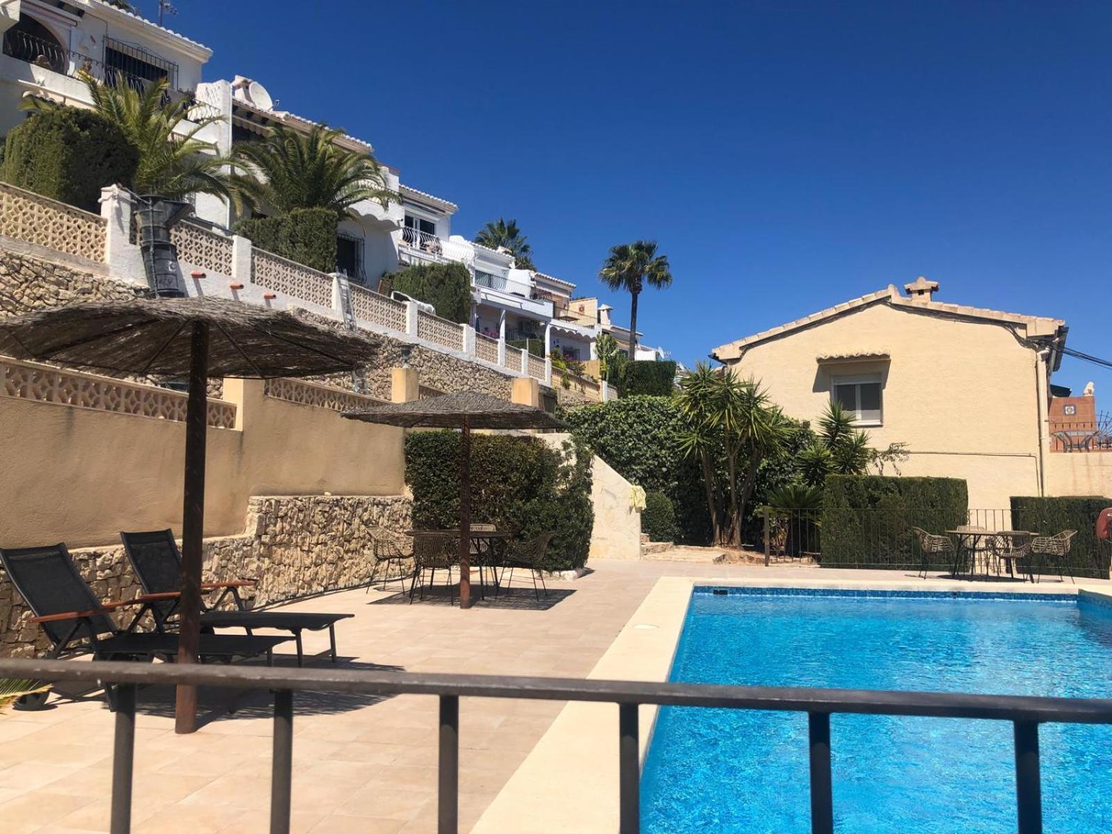 Casa Bella Vista Villa Moraira Bagian luar foto