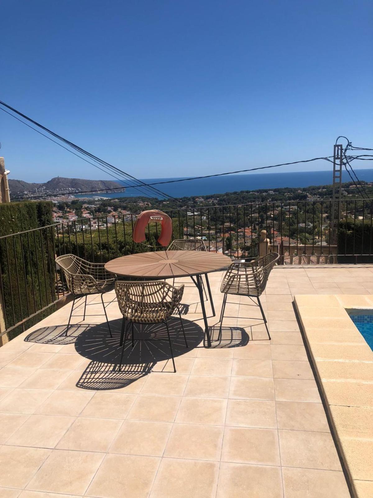 Casa Bella Vista Villa Moraira Bagian luar foto