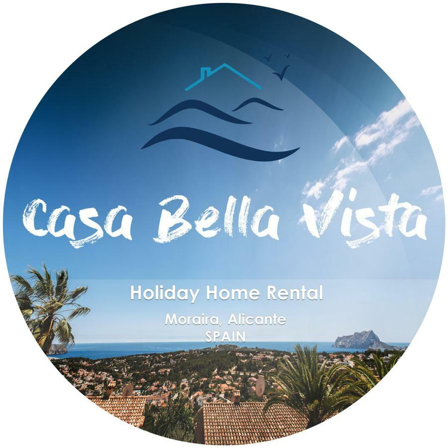 Casa Bella Vista Villa Moraira Bagian luar foto